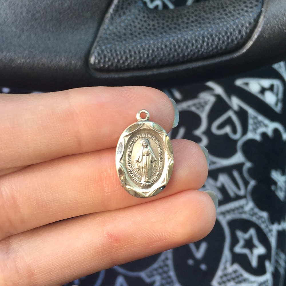 Sterling silver Miraculous medal